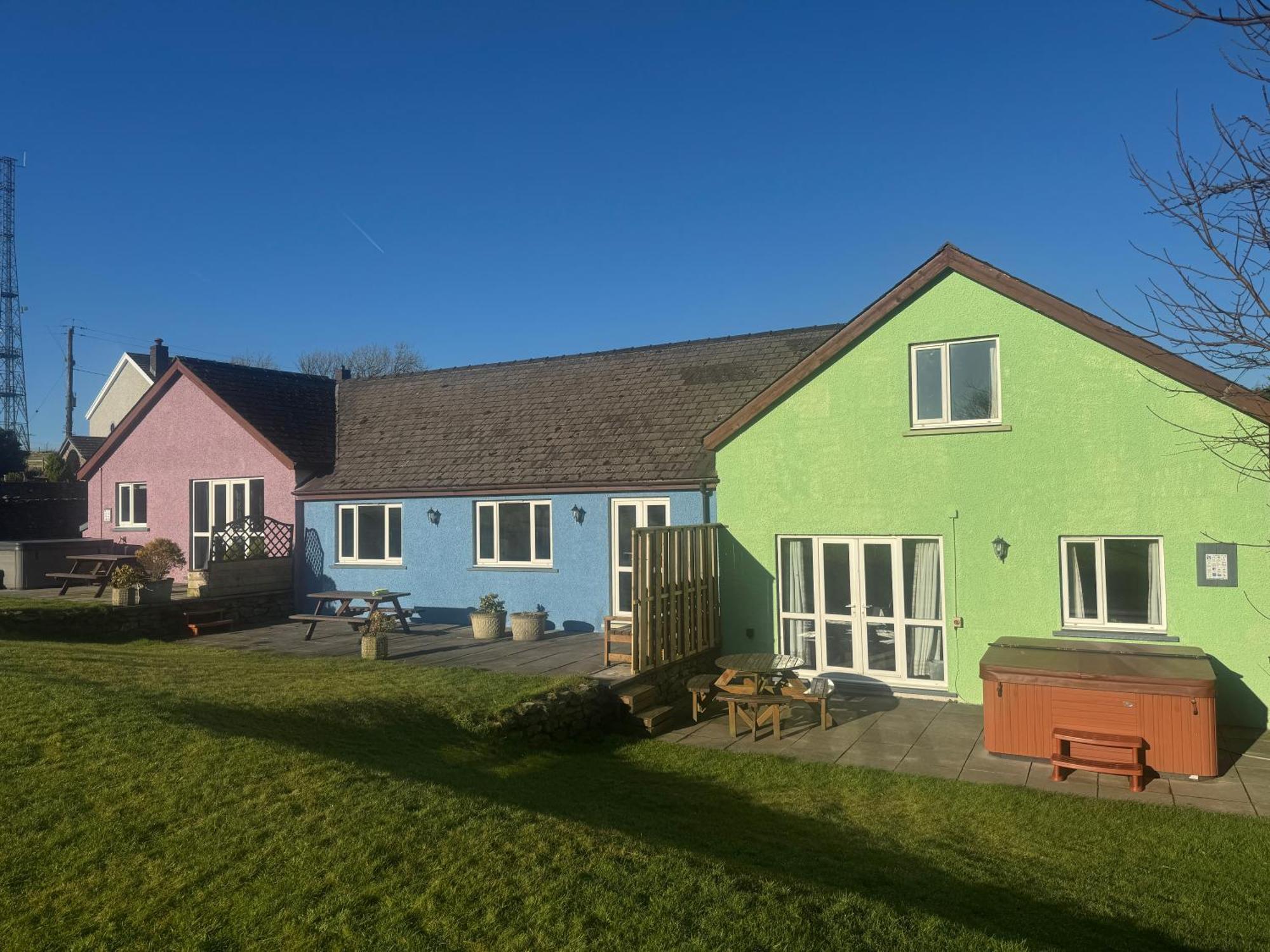 Trenewydd Farm Holiday Cottages كارديغين المظهر الخارجي الصورة